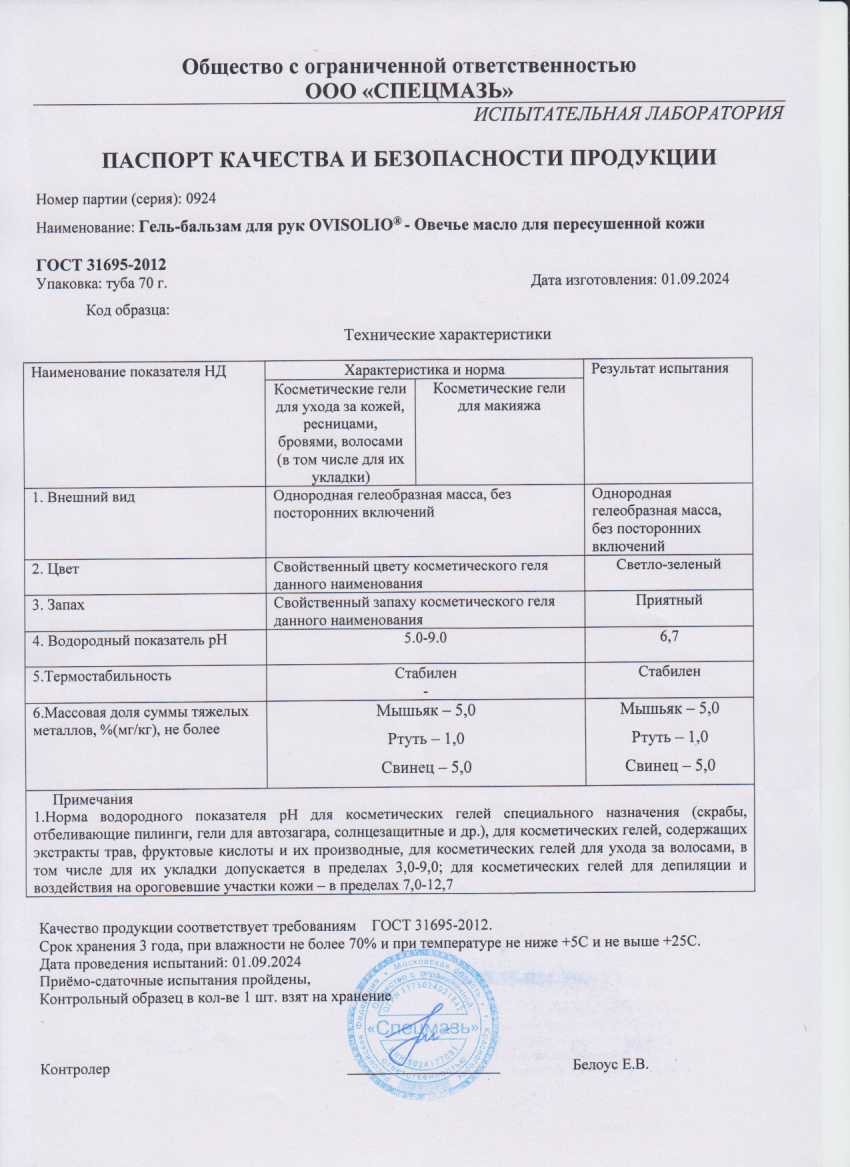 Паспорт №092024